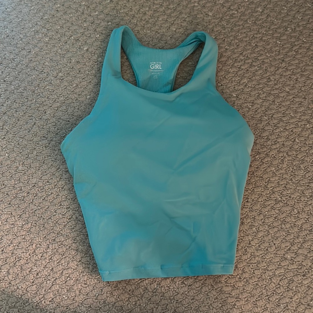 Athleta girl size L-12 tank with built in bra